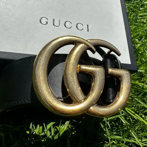 Authentic Gucci GG Marmont Belt - Picture 4 of 16